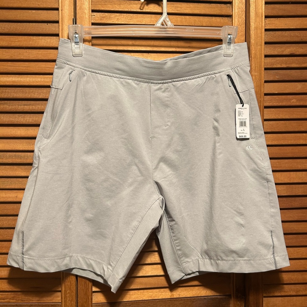 Kenneth Cole Active Gray/Harbor Mist Shorts